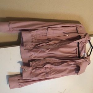 Light pink short jacket
